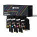 Multipack (4) Tonery CMYK (Azurová Purpurová Žlutá Černá) Kompatibilní s Xerox Phaser, WorkCentre - Nahrazuje 106R02756